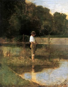 Pescador de Laszlo Mednyanszky